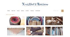 Desktop Screenshot of knittersreview.com